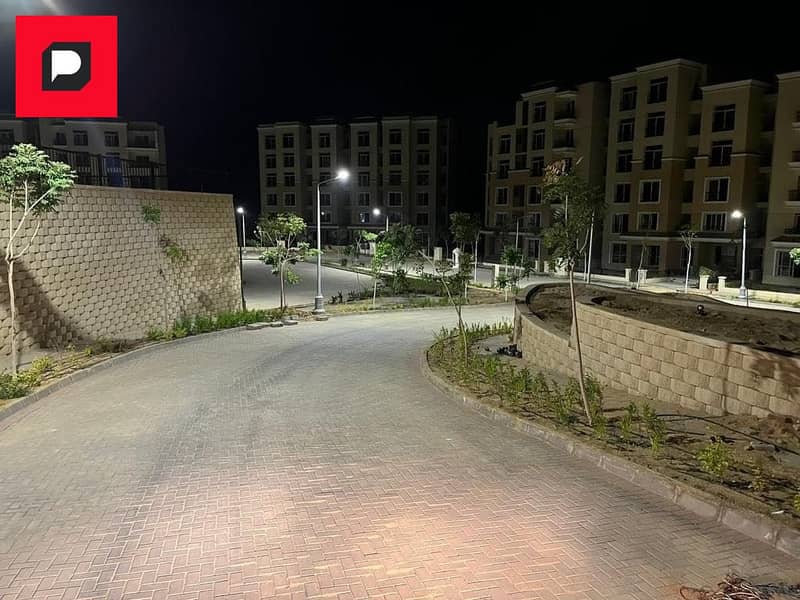 Apartment for 4 million 700 for sale in Sarai Compound, repeated floor, open view, directly next to Madinaty, on the Suez Road, Sarai _mnhd 8