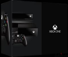 Xbox One كسر زيرو معاه اتنين زراع واربع العاب اسطوانات وكا ميرا 0