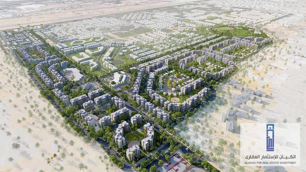 350 thousand down payment for a 180-meter apartment with a 90-meter garden in Gouna West October Compound 2