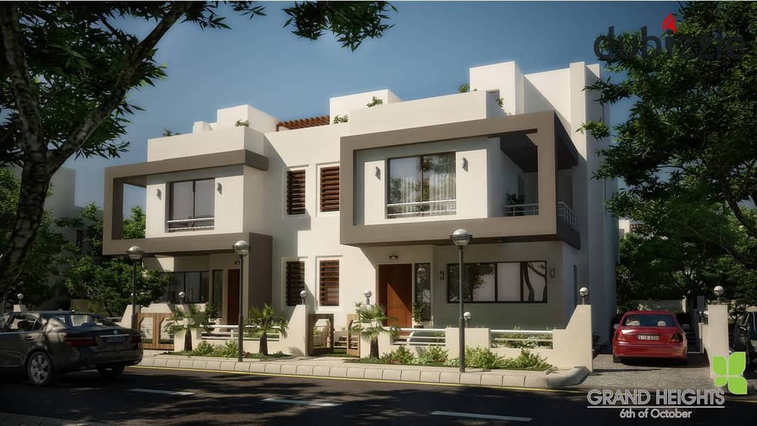 A large resale finished townhouse ready to move in the Grand Heights 6th of October project 0