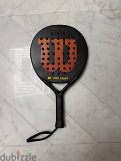 Wilson Pro Staff V2 Padel Racket  Used once, like new 0