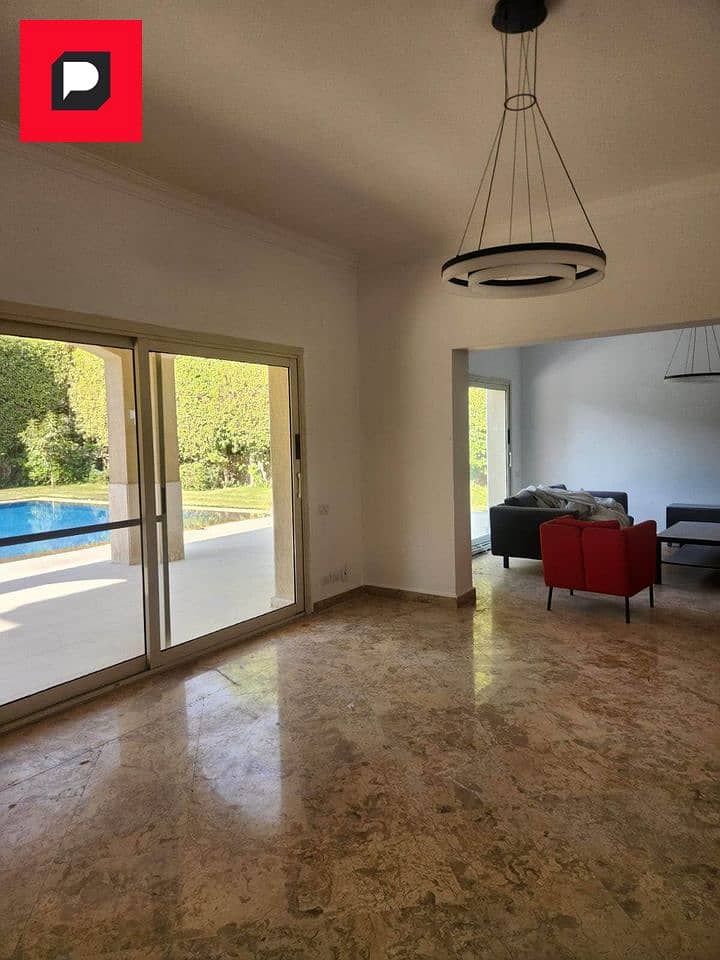 Apartment for sale in The Crest Compound Fifth Settlement next to Rehab and the American University fully finished with a panoramic view landscape 22