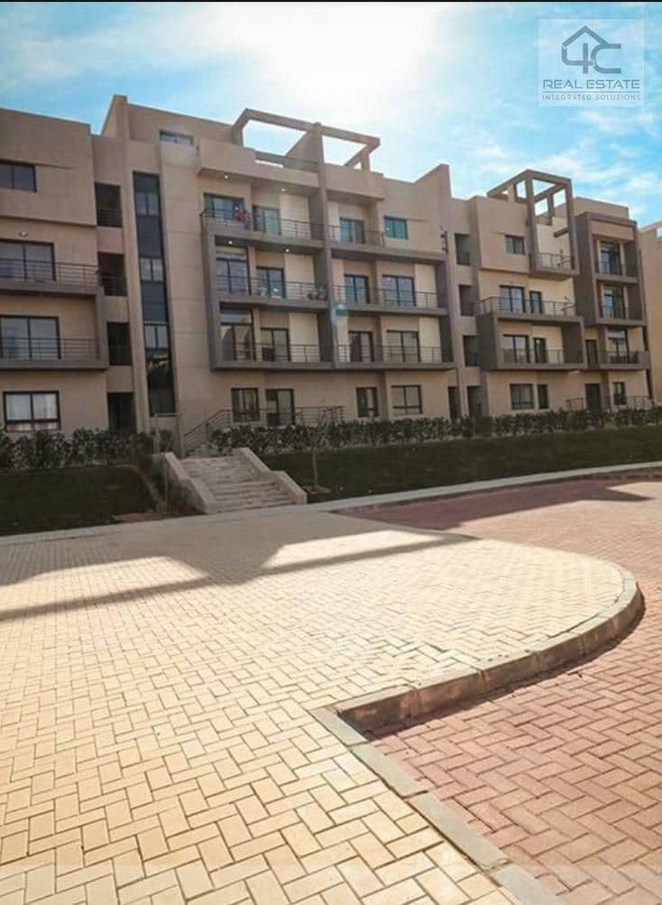 The lowest total price for the largest area in the compound from owner apartment fully finished 4 bedroom for sale in Fifth Square in Golden Square 1