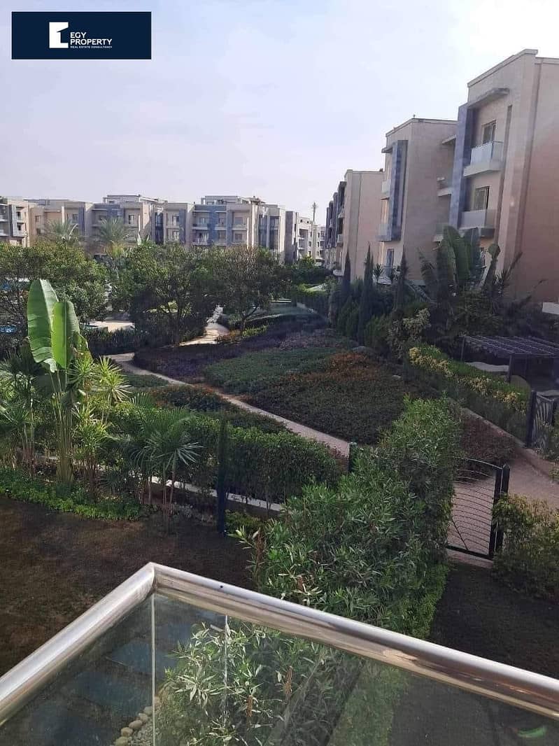 Ground Apartment with Garden in Galleria Moon Valley Installments 4 years New Cairo lowest price in market 12