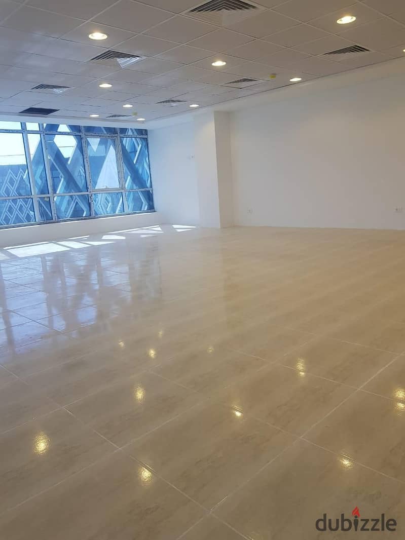 مكتب لقطة للايجار في كازان بلازا خلف مول العرب office for rent in kazan plaza behind mall of arabia 5