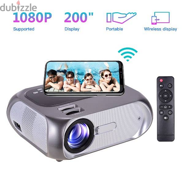 Projector بروجيكتور T7 1080p FHD 1