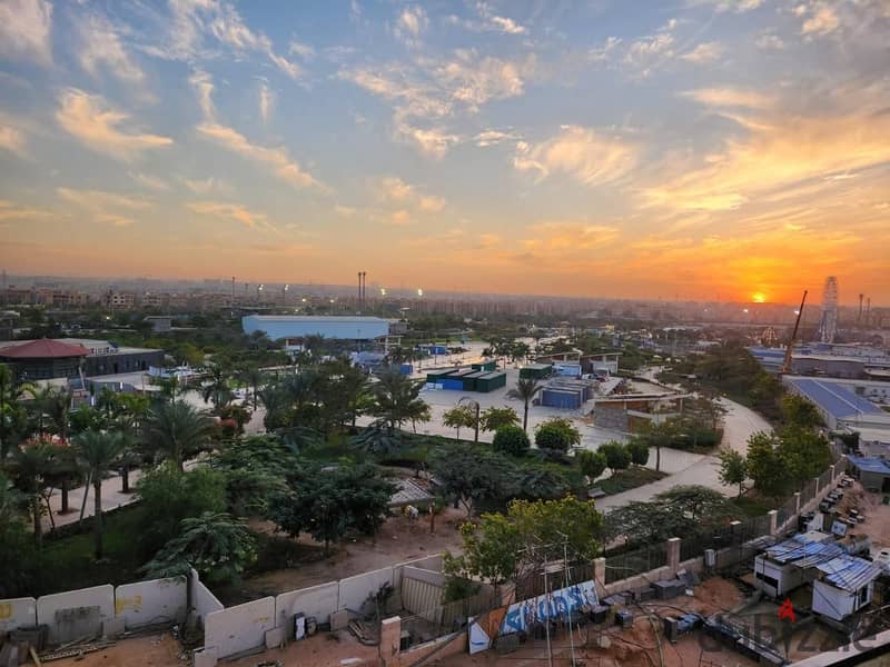 A finished apartment with air conditioners in the heart of Sheikh Zayed in the Zed West project 0