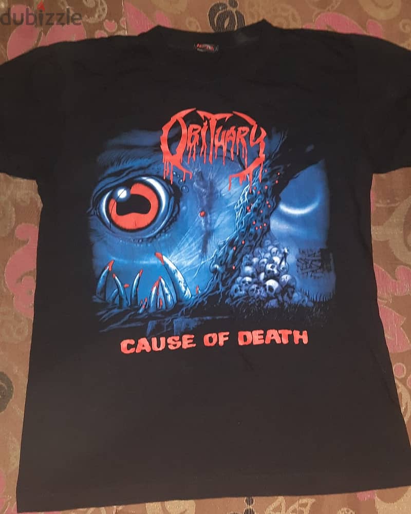 Obituary t. shirt   M 1