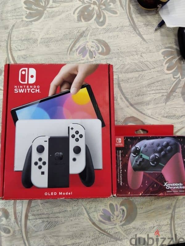 NINTENDO SWITCH  OLED MODEL 2023 LIKE NEW USED FOR 2 MONTHS ONLY 8