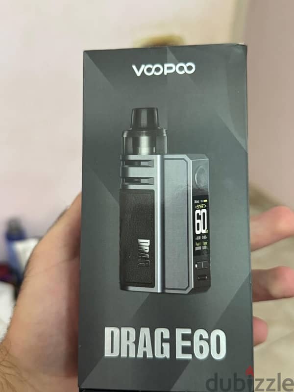 vape Drag E60 +علبه ليكويد 1