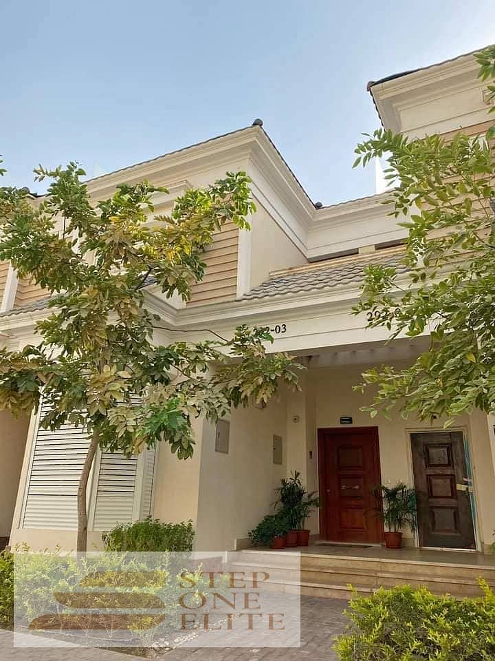 Independent villa ((10 rooms)) in the most distinguished compound in the Fifth Settlement, immediate receipt 0