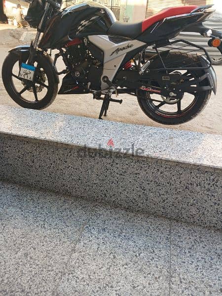 اباتشي tvs 160cc 4t زيرو حرفيا 0