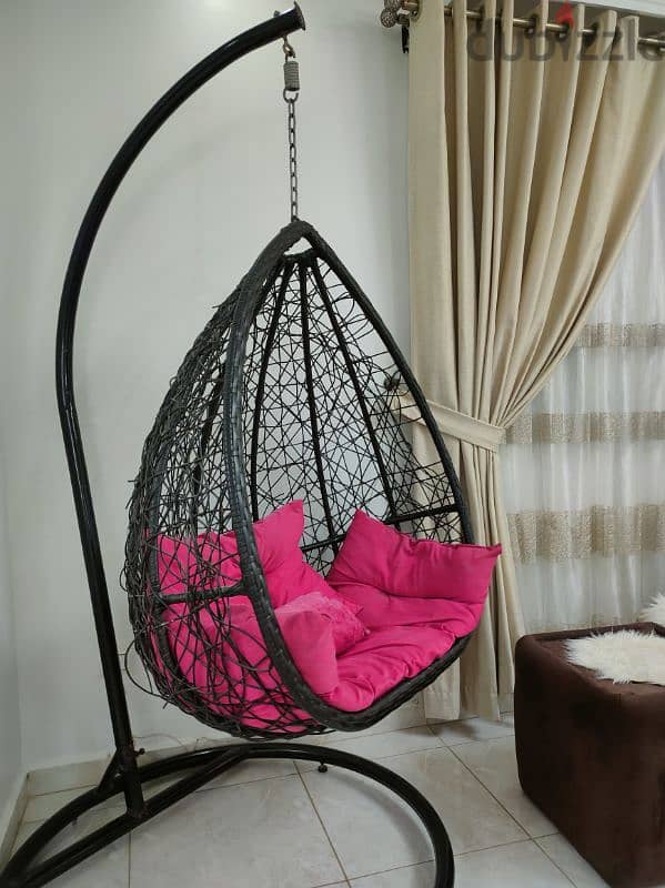 Outdoor rattan swing for garden and balcony and others for two persons 2