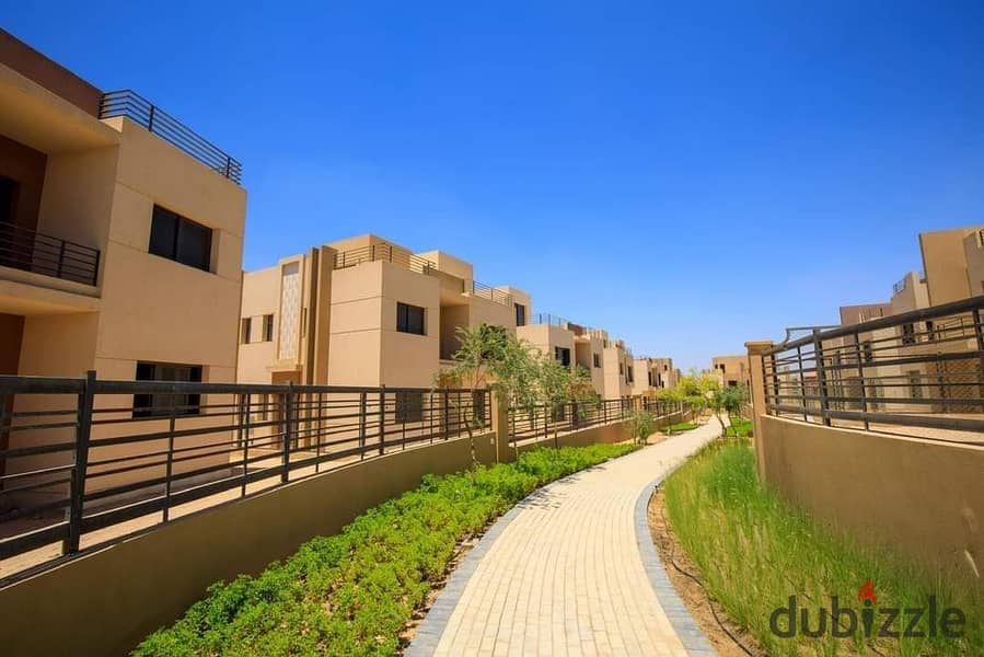 For sale Ready to move Twin House part installments in Alma Compound - Sheikh Zayed 0