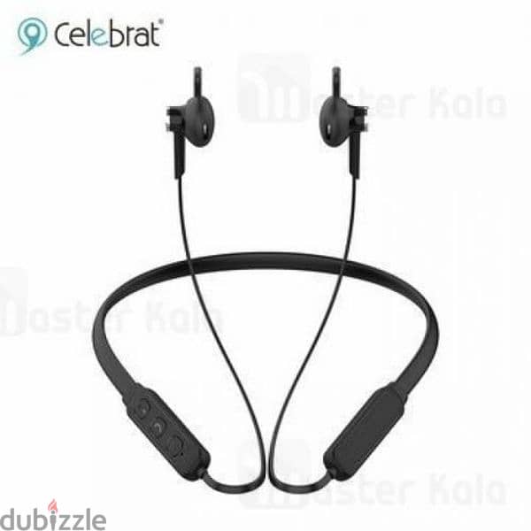 Celebrat magnetic wireless headset Bluetooth neckband 5