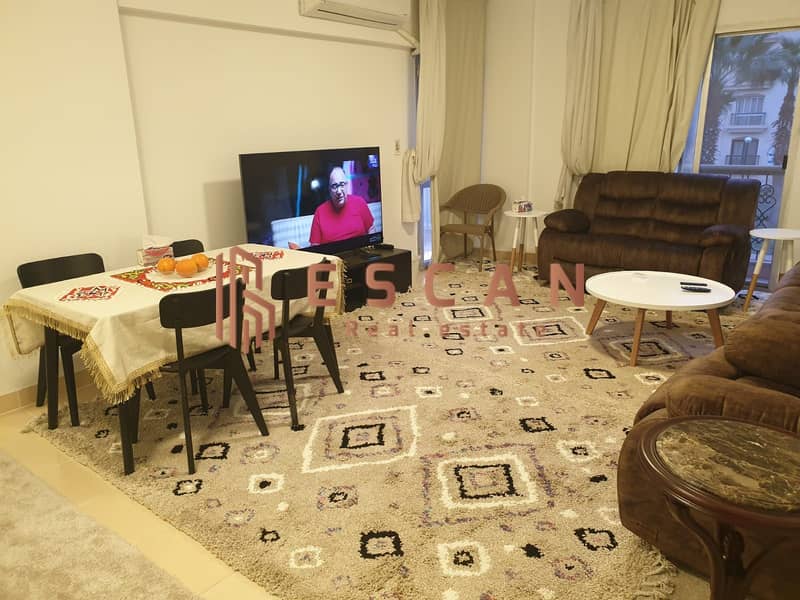 Apartment for hotel rent, area 99 square meters, in Al Rehab, in first-class condition 5