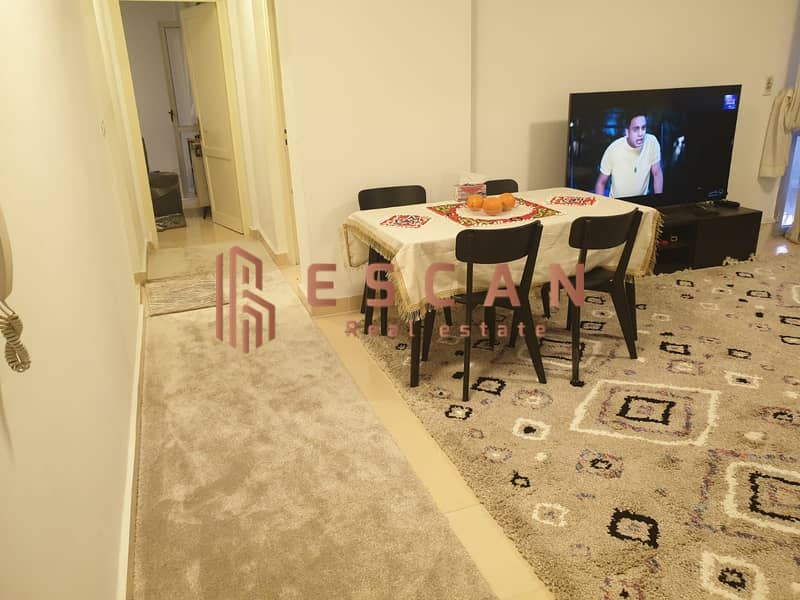 Apartment for hotel rent, area 99 square meters, in Al Rehab, in first-class condition 15