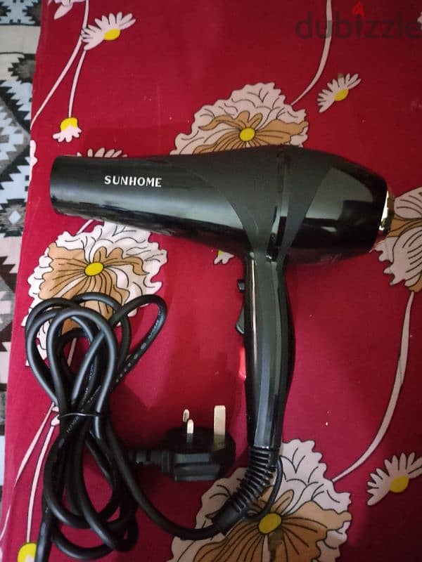 استشوار (hair dryer) ماركة Sun home 1