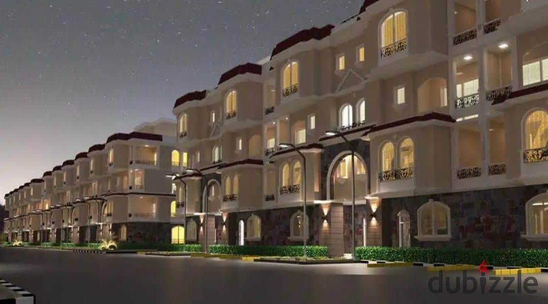 Immediate Delivery of I Villa with a Huge Area of 326 sqm, Private Roof, 4 Bedrooms, in Front of Mall of Arabia 0