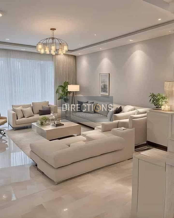 The last apartment for immediate delivery, ready to move in, with the key, in front of the International Medical Center, in Al Burouj AlShorouk 0