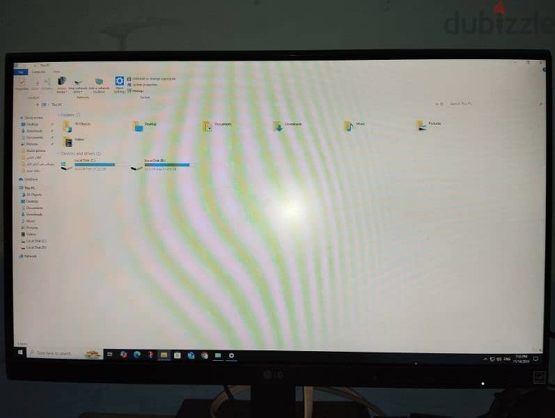 LG monitor 24 inc 2