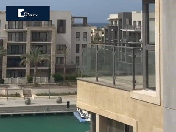 امتلك في مارينا مراسي الساحل الشمالي شاليه للبيع مفروش بالكامل مطل على الكنال Marina Marassi 8