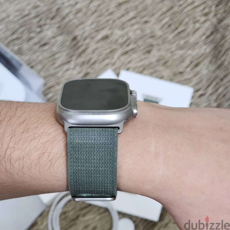 Apple Watch Ultra 1 للبيع - كالجديدة تمامًا مع جميع الملحقات والفاتور 5