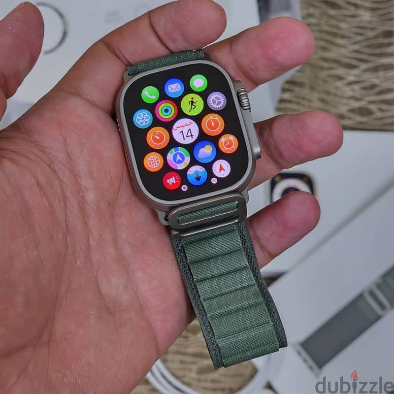 Apple Watch Ultra 1 للبيع - كالجديدة تمامًا مع جميع الملحقات والفاتور 10