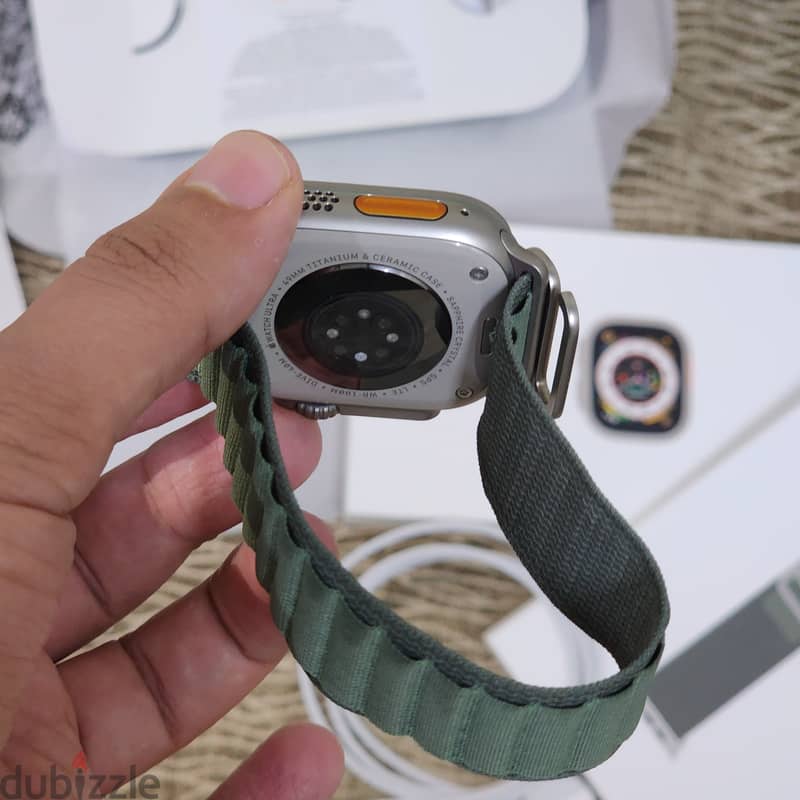 Apple Watch Ultra 1 للبيع - كالجديدة تمامًا مع جميع الملحقات والفاتور 12