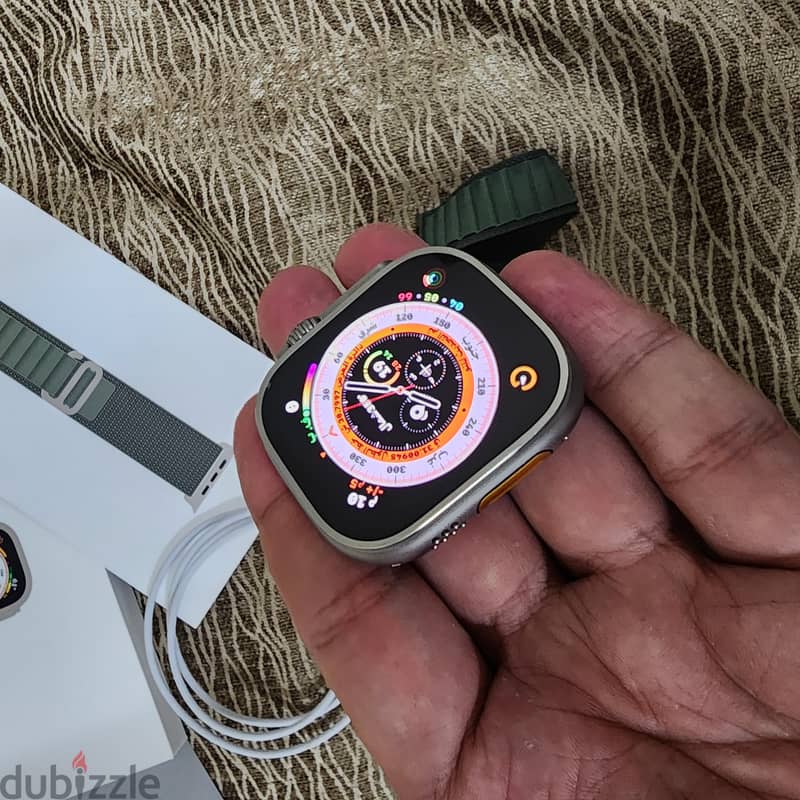 Apple Watch Ultra 1 للبيع - كالجديدة تمامًا مع جميع الملحقات والفاتور 16