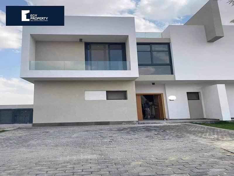 For quick sal twin house villa 373 sqm , Fully Finished, Uner market price, in Al Burouj Compound. 0