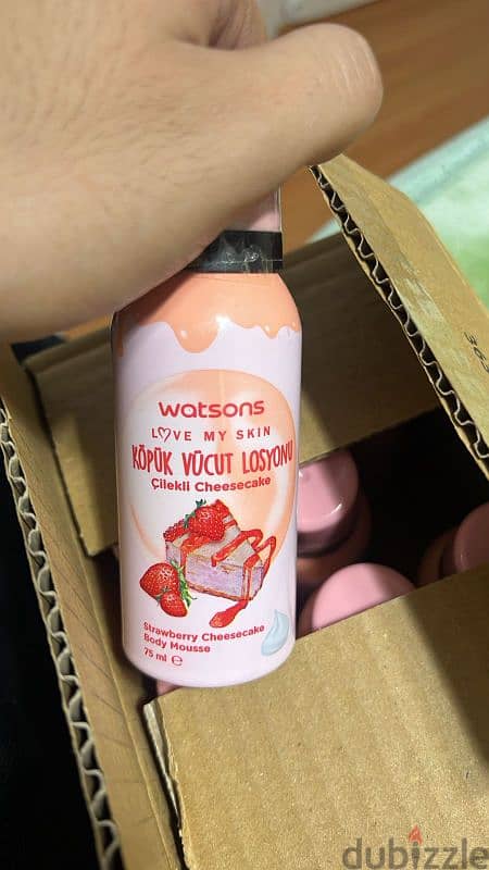 لوشن فوم 75 مل Watsons تيشز كيك و فانليا 0