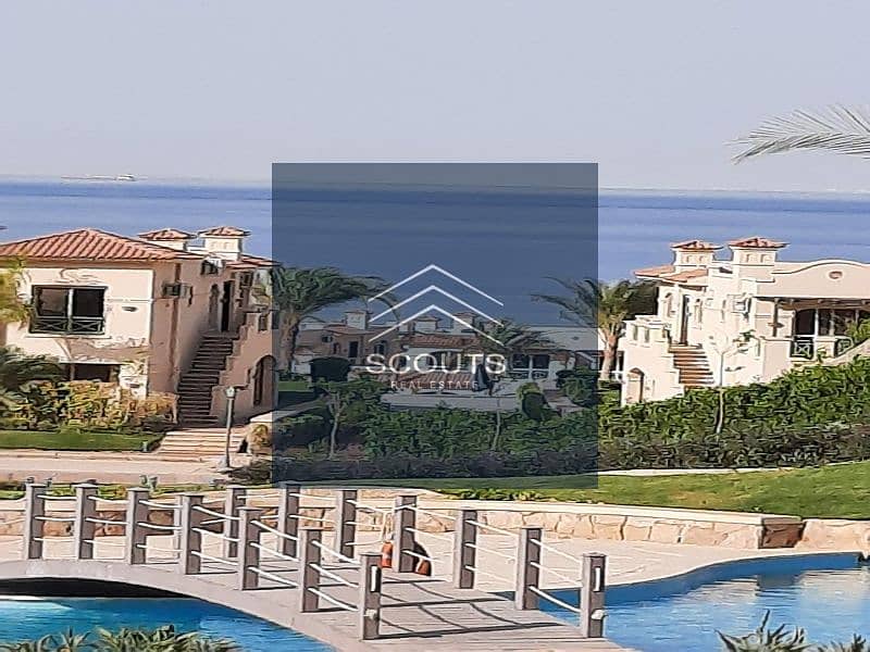 Immediate delivery chalet for sale in La Vista Gardens, 3 rooms, sea view, overlooking the sea and the mountain in Ain Sokhna La Vista Gardens, Ain So 4