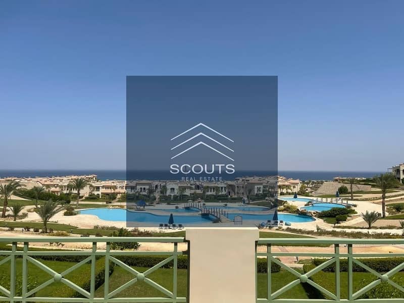 Immediate delivery chalet for sale in La Vista Gardens, 3 rooms, sea view, overlooking the sea and the mountain in Ain Sokhna La Vista Gardens, Ain So 10