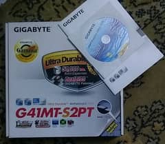 مازربورد g41m S2pt + بروسيسور core 2 duo + الفانة 0