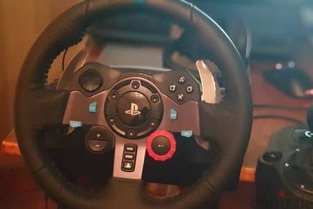 logitech g29 steering wheel + shifter