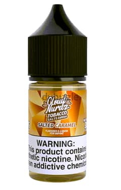 ليكويد كلاود نوردز سولتد كراميل cloud nurdz liquid salted caramel 0