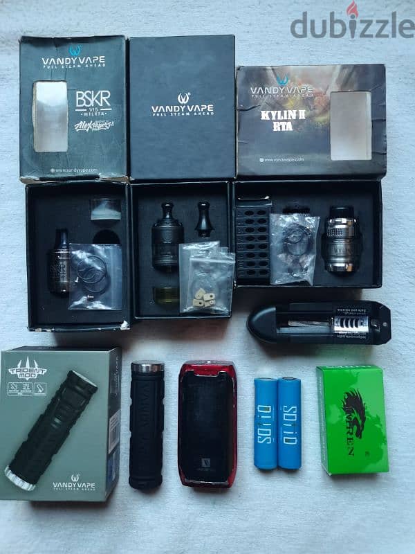 فيب vape مود وتانك وبود 0