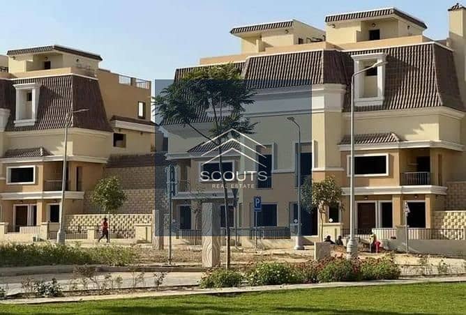 s villa for sale in the butterfly compound all villas with bahary view and private garden mostakbal city 4