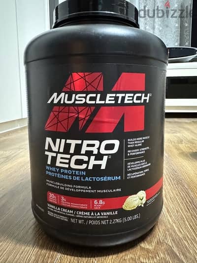 Protein MuscleTech Nitro Tech 50 serve vanilla