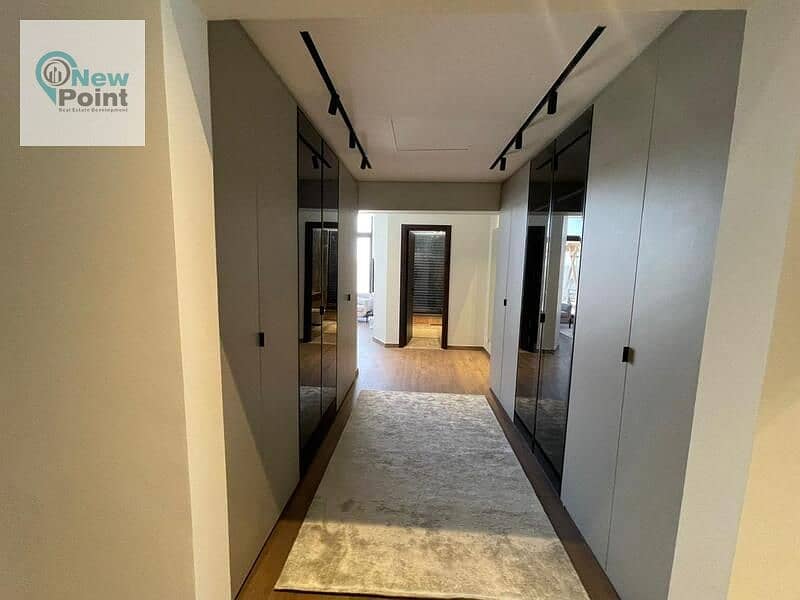 A fully finished apartment in the heart of the Fifth Settlement in Waterway The View compound 3