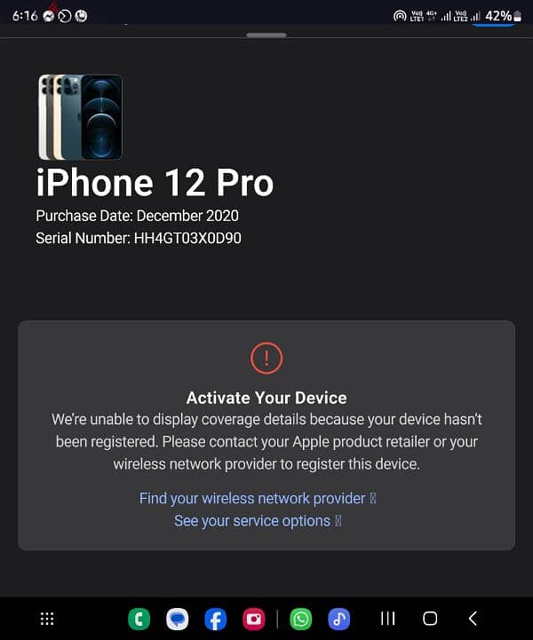 iphone 12 pro New never used gold cololr 0