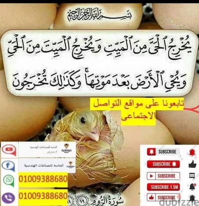 ماكينه لإنتاج الطيور