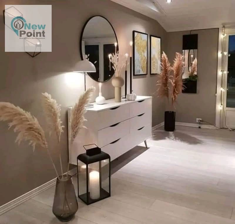 Apartment for sale, fully finished, with Hassan Allam, in the most prestigious location in the First Settlement, the most luxurious compound Swan Lake 13