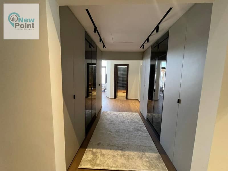 From Waterway, 3-bedroom apartment for sale, fully finished, in front of the American University | Waterway New Cairo 12