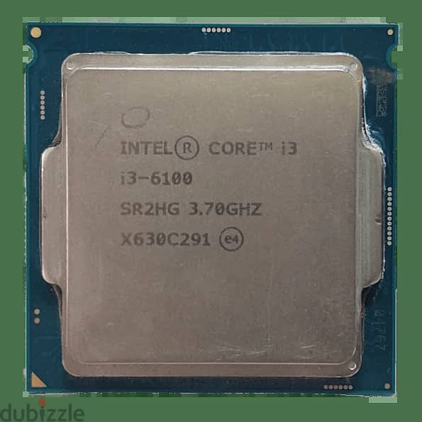 intel core i3 6100 3.7ghz/ انتل جيل سادس 1