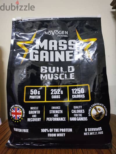 mass gainer novogen chocolate 1k