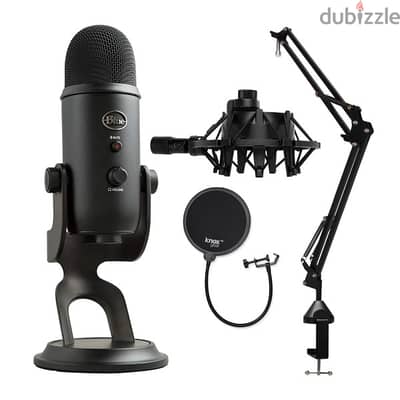 مايكروفون بلو يتي الاحترافي Mic Blue Yeti (بالاستاند)