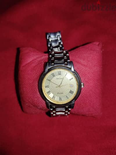 Orient Chandor 22k gold watch