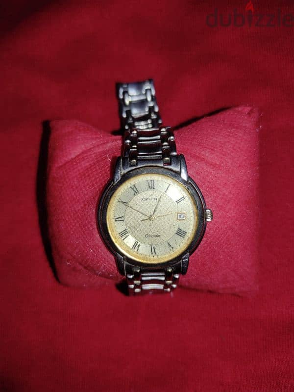 Orient Chandor 22k gold watch 0